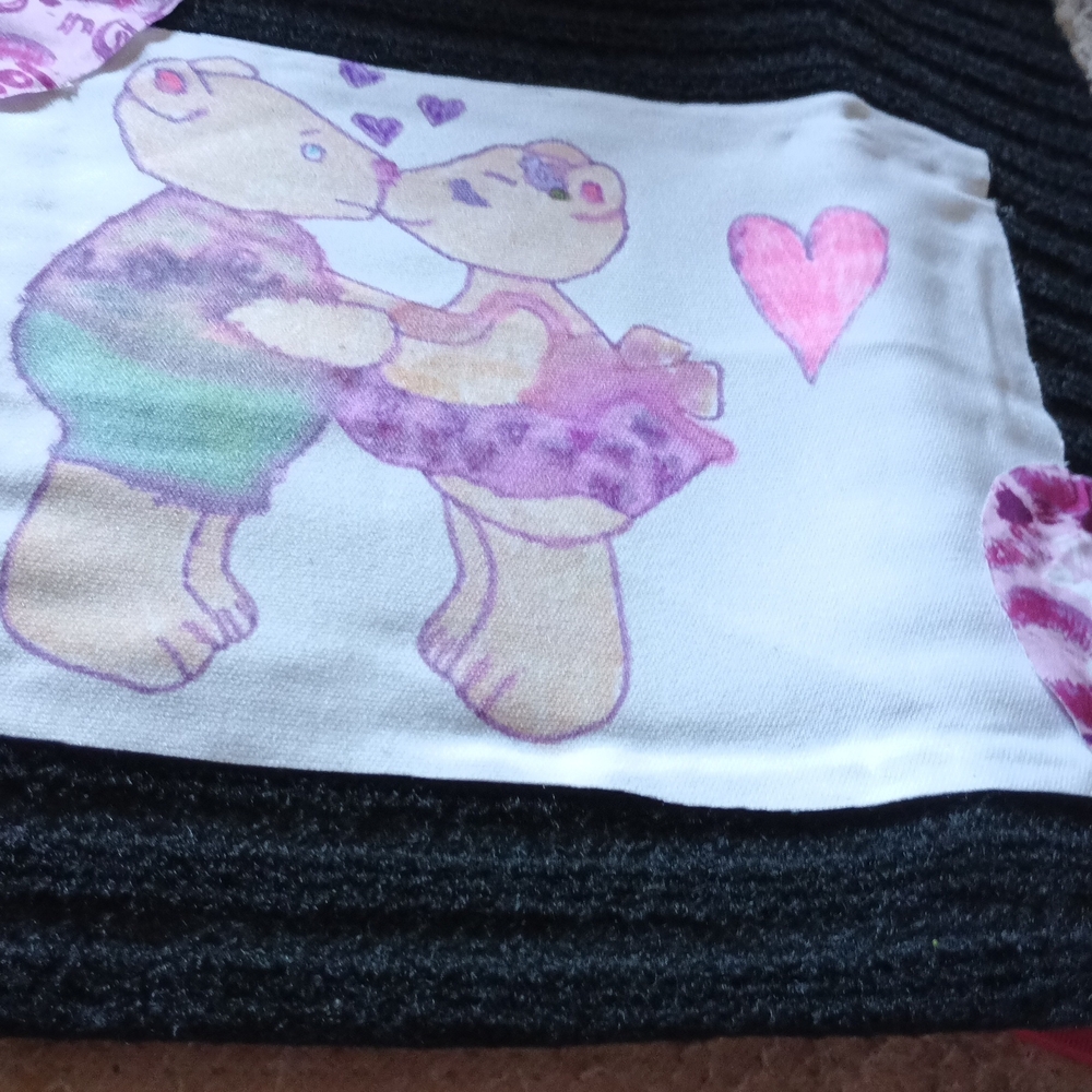 Cute Bear Print Door Mat